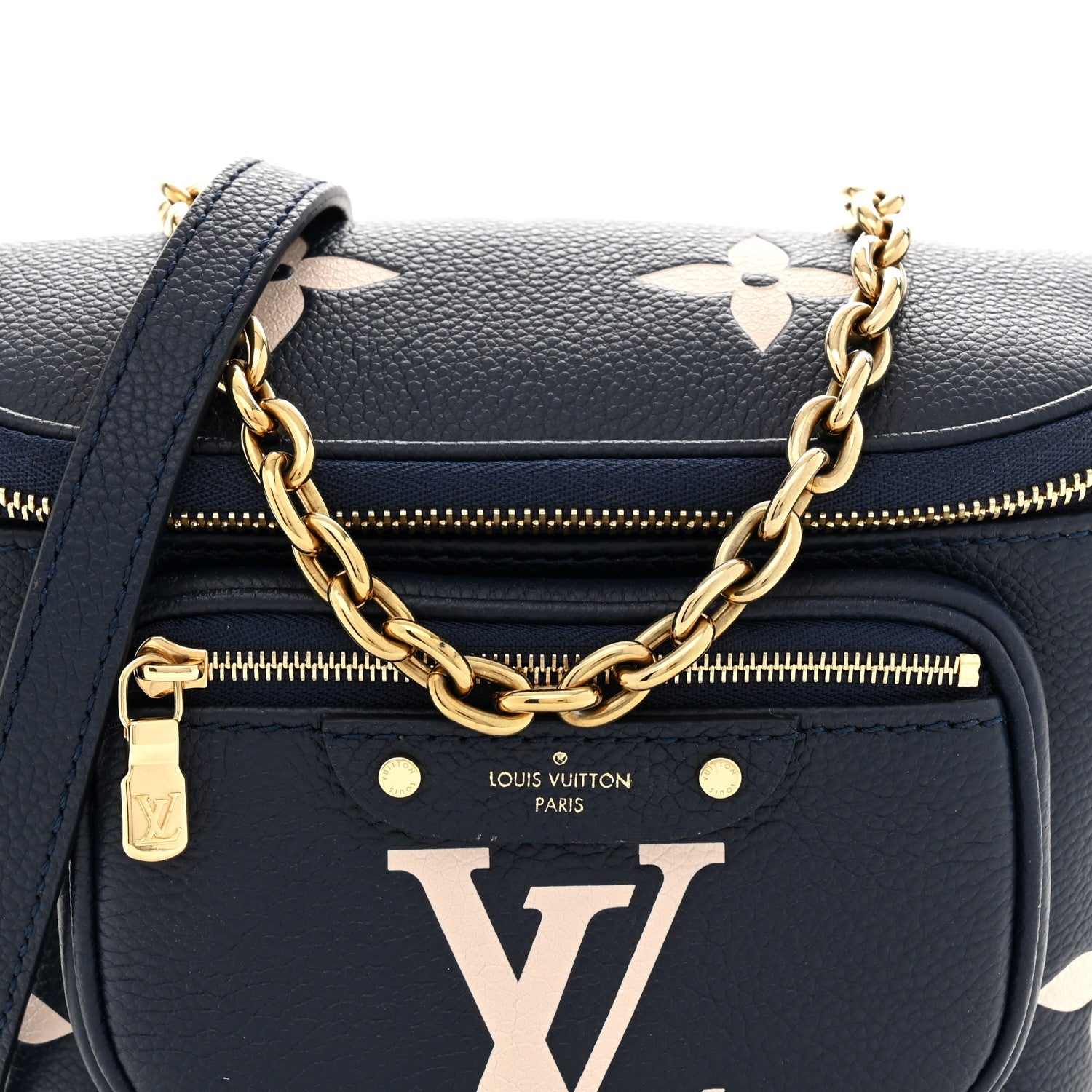 Louis Vuitton Empreinte Monogram Giant Mini By The Pool Bumbag Blue Beige
