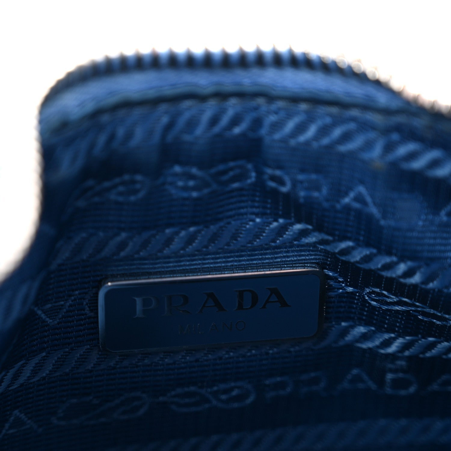 Prada Tessuto Nylon Gaufre Shoulder Bag Pervinca