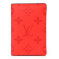Louis Vuitton Taigarama Pocket Organizer NM Fire Red