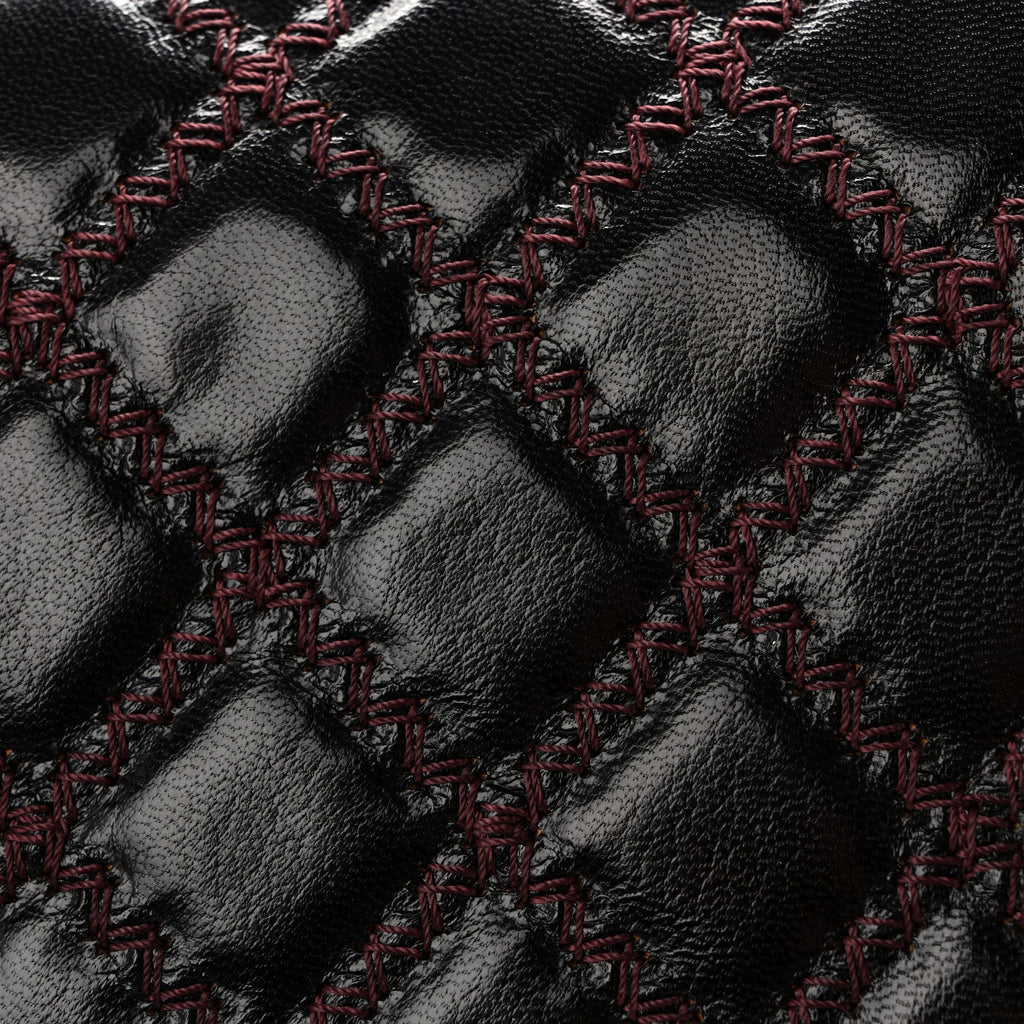 Chanel Goatskin Quilted New Medium Boy Handle Flap Burgundy