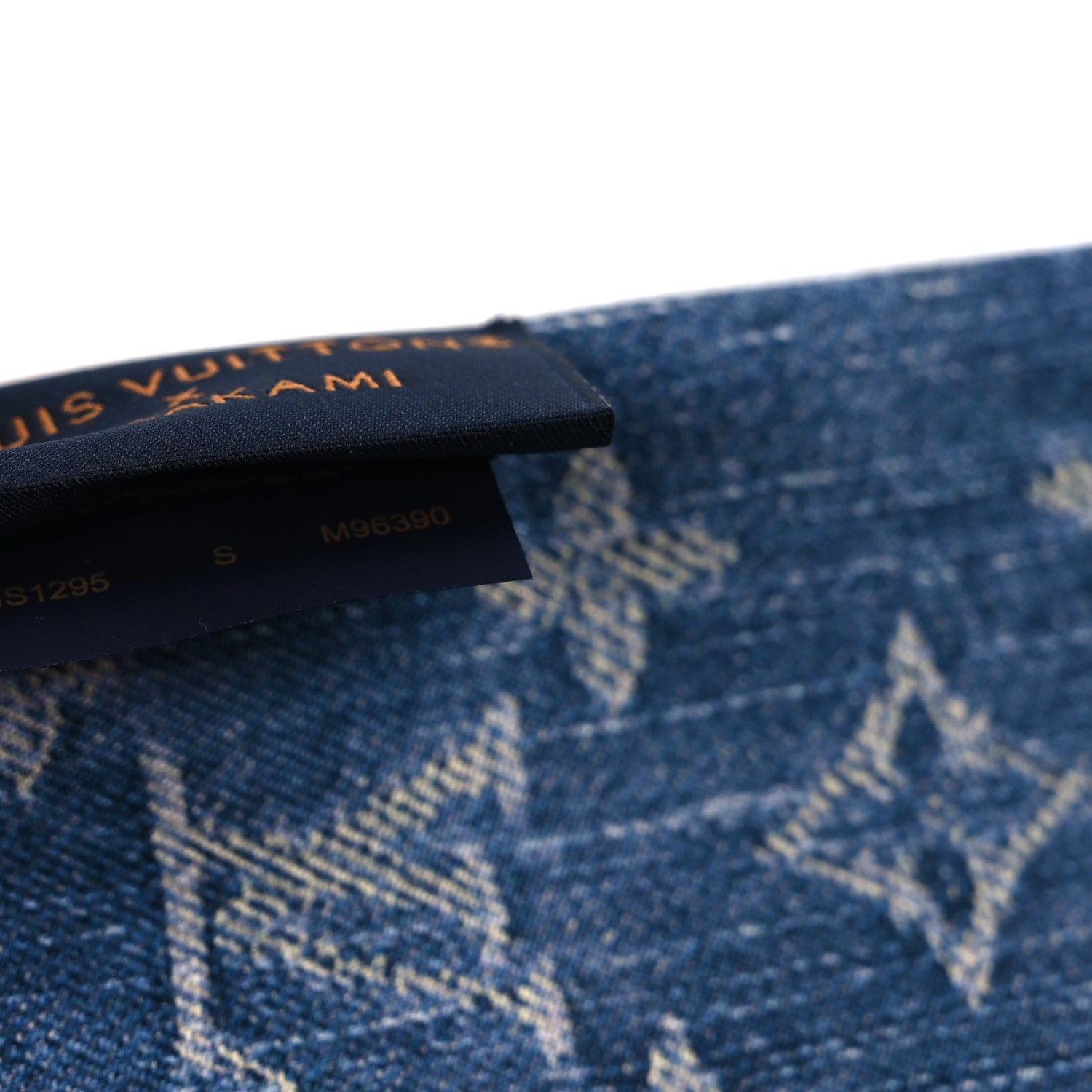 Louis Vuitton LV X TM Silk Monogram Cerises Bandeau Denim Blue