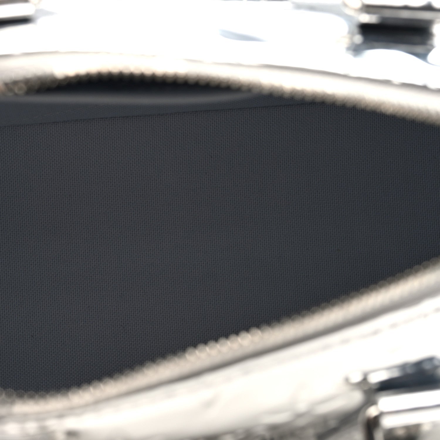 Louis Vuitton Monogram Miroir Speedy Bandouliere 20 Silver