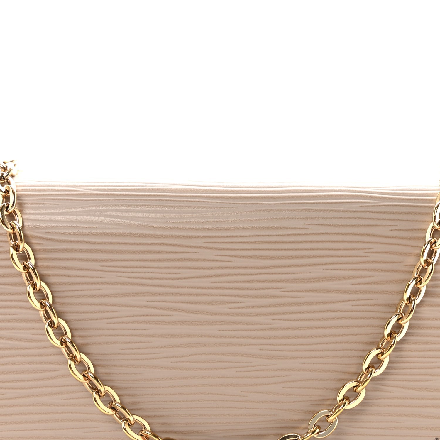 Louis Vuitton Epi Felicie Pochette Chain Wallet Galet