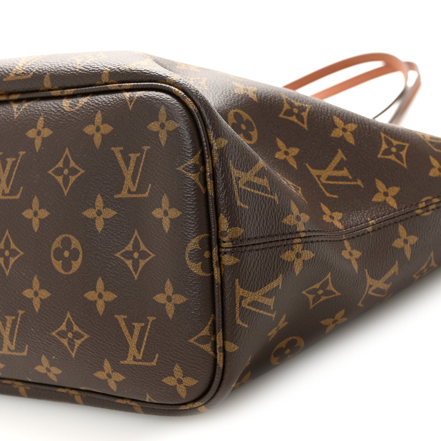 Louis Vuitton Monogram Calfskin Neo Neverfull Inside Out MM Tan