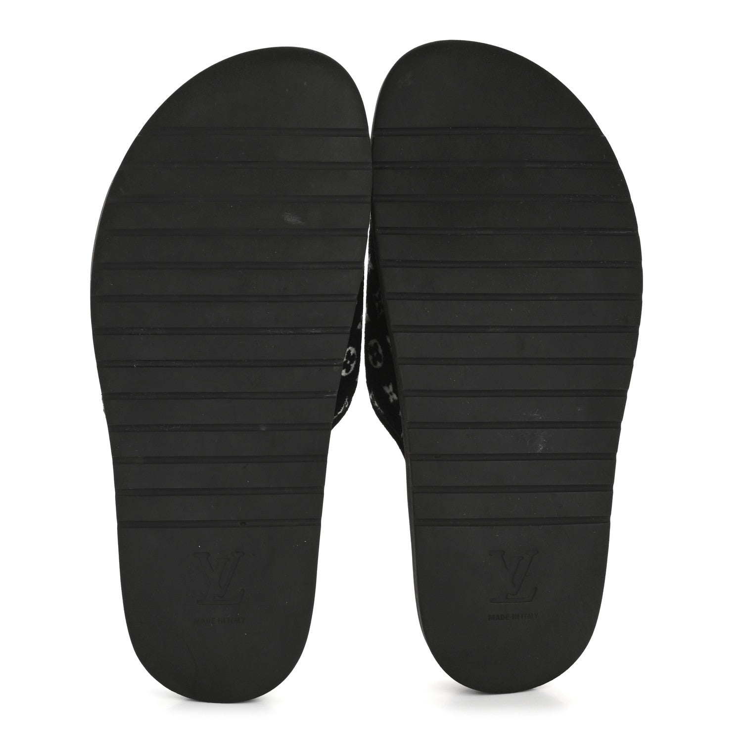 Louis Vuitton Monogram Mens Miami Mules 8.5 Black