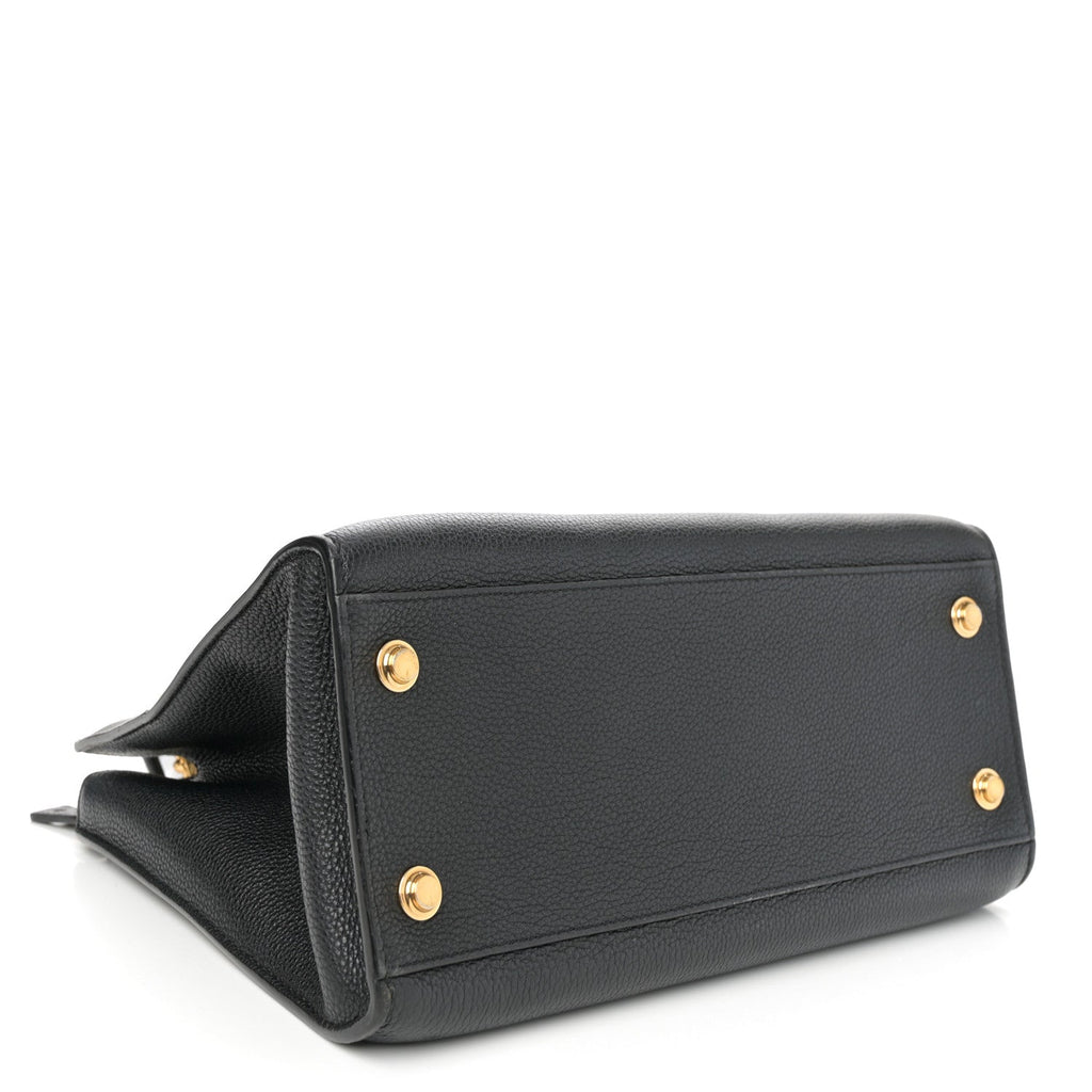 Louis Vuitton Taurillon City Steamer PM Black