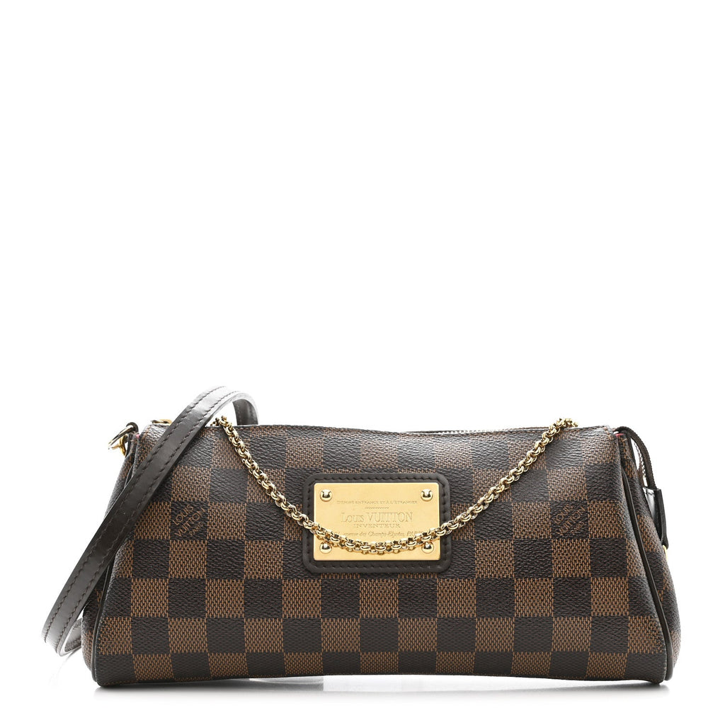 Louis Vuitton Damier Ebene Eva Clutch