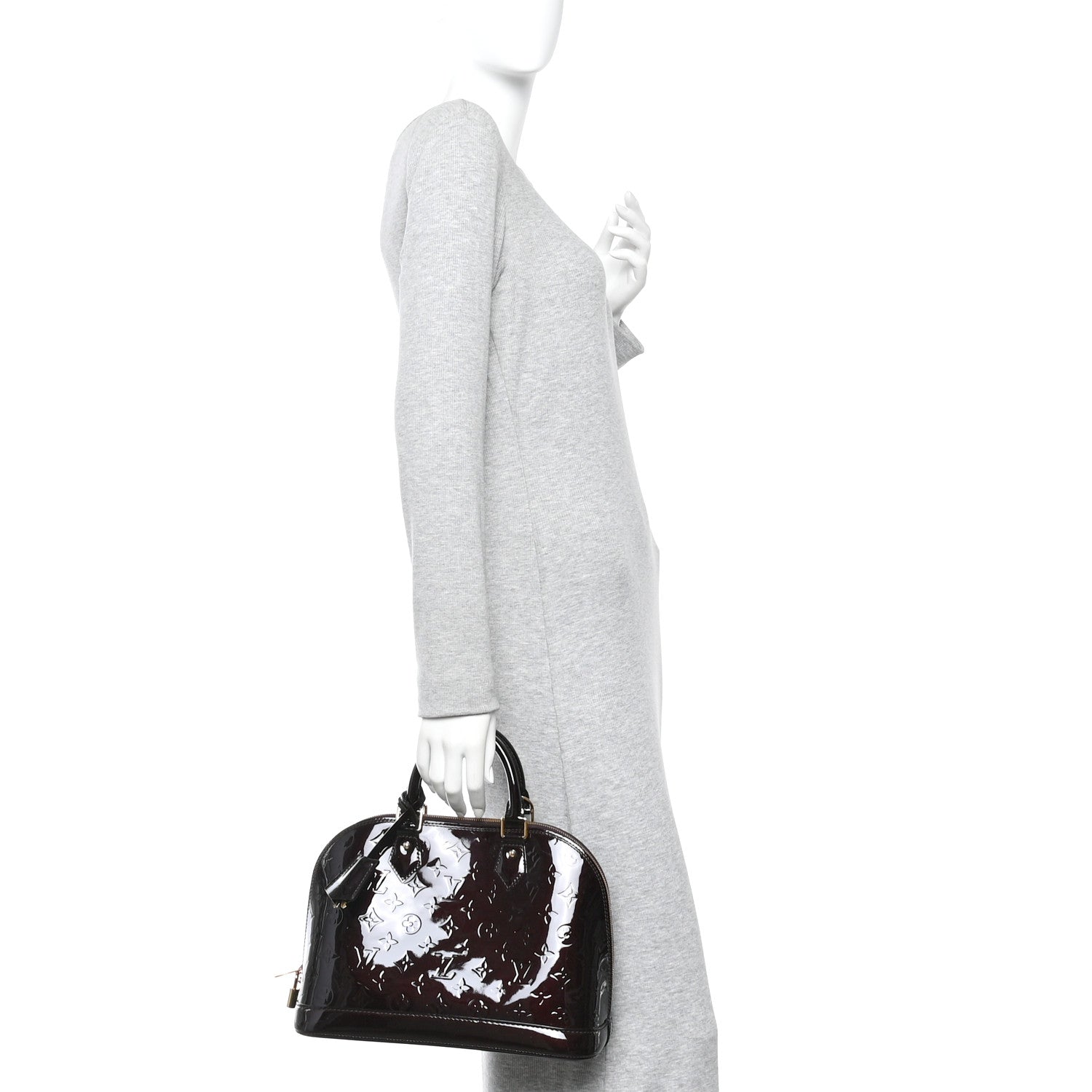 Louis Vuitton Vernis Alma PM Amarante
