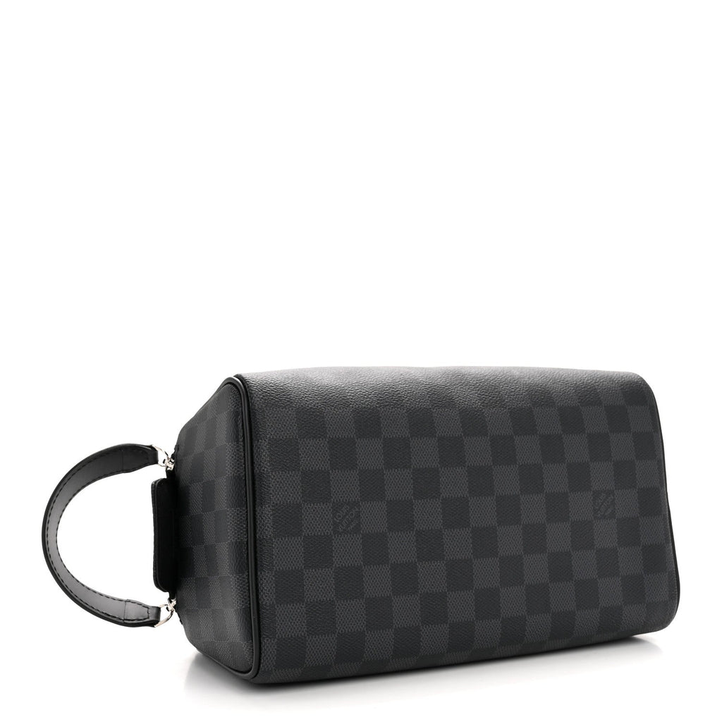 Louis Vuitton Damier Graphite Dopp Kit Toilet Pouch