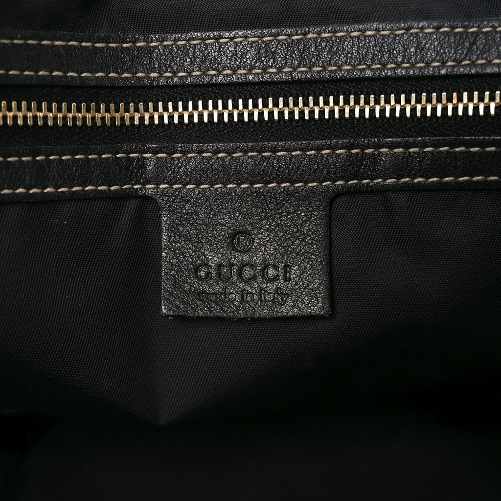 Gucci Dialux Medium Britt Tote Black