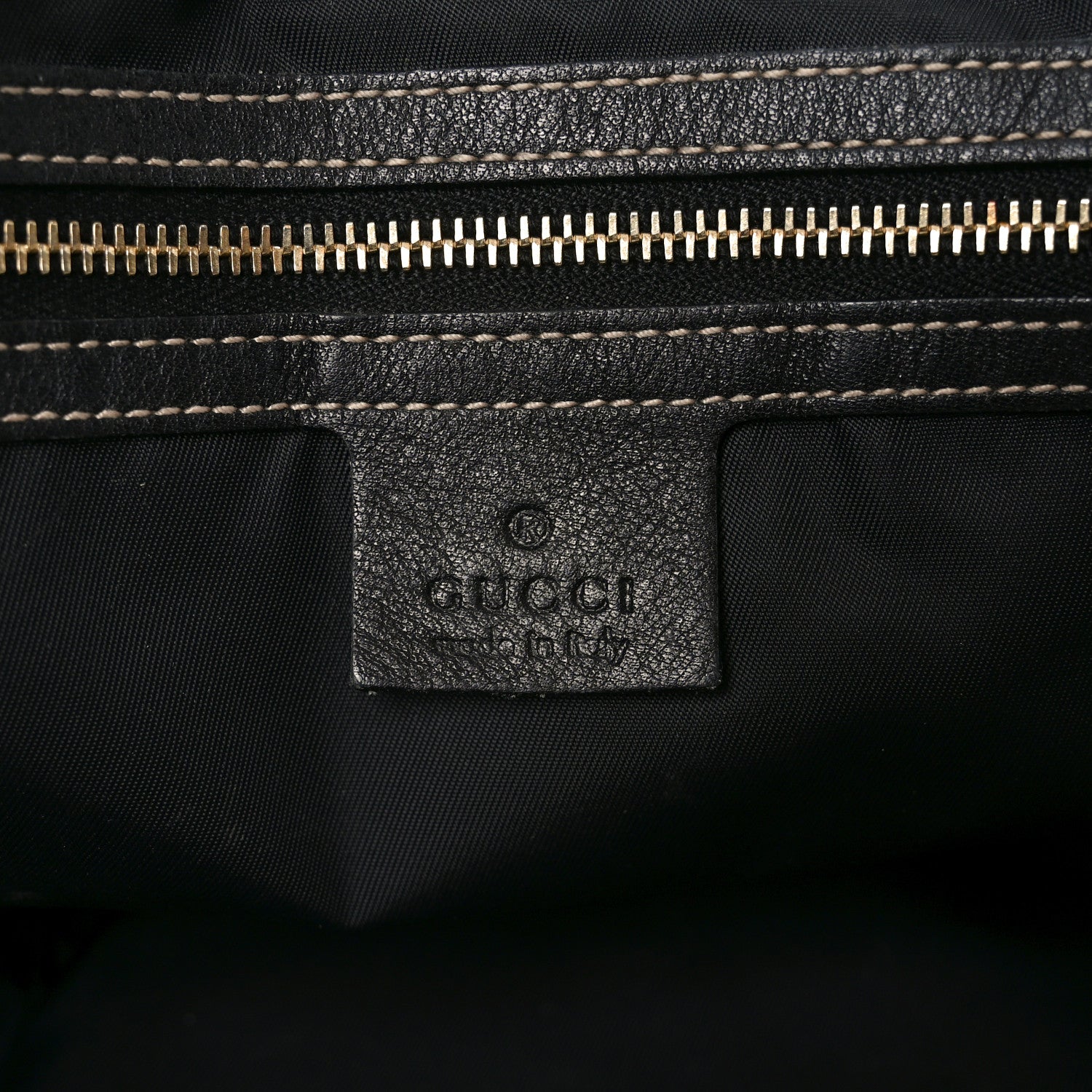 Gucci Dialux Medium Britt Tote Black