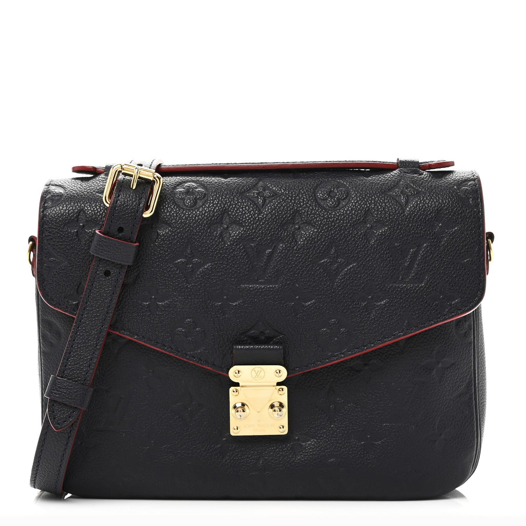Louis Vuitton Empreinte Pochette Metis Marine Rouge