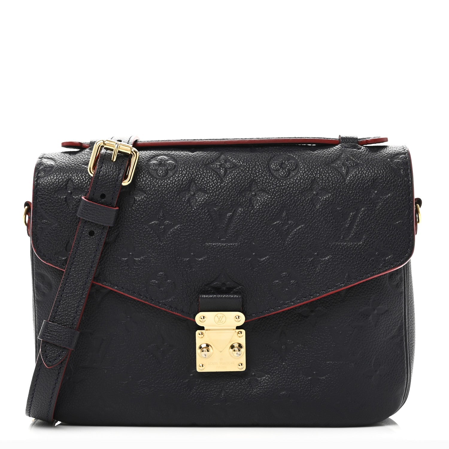 Louis Vuitton Empreinte Pochette Metis Marine Rouge