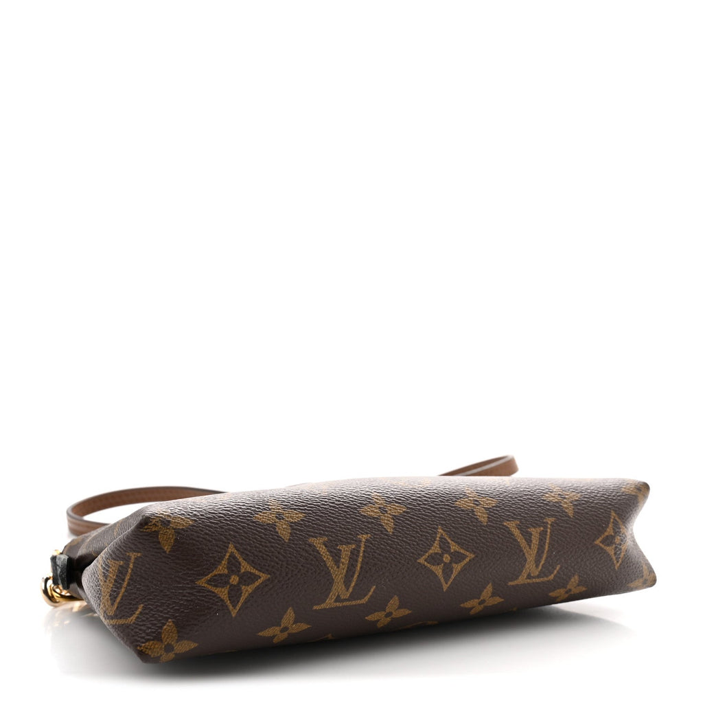 Louis Vuitton Monogram Pallas Clutch Black