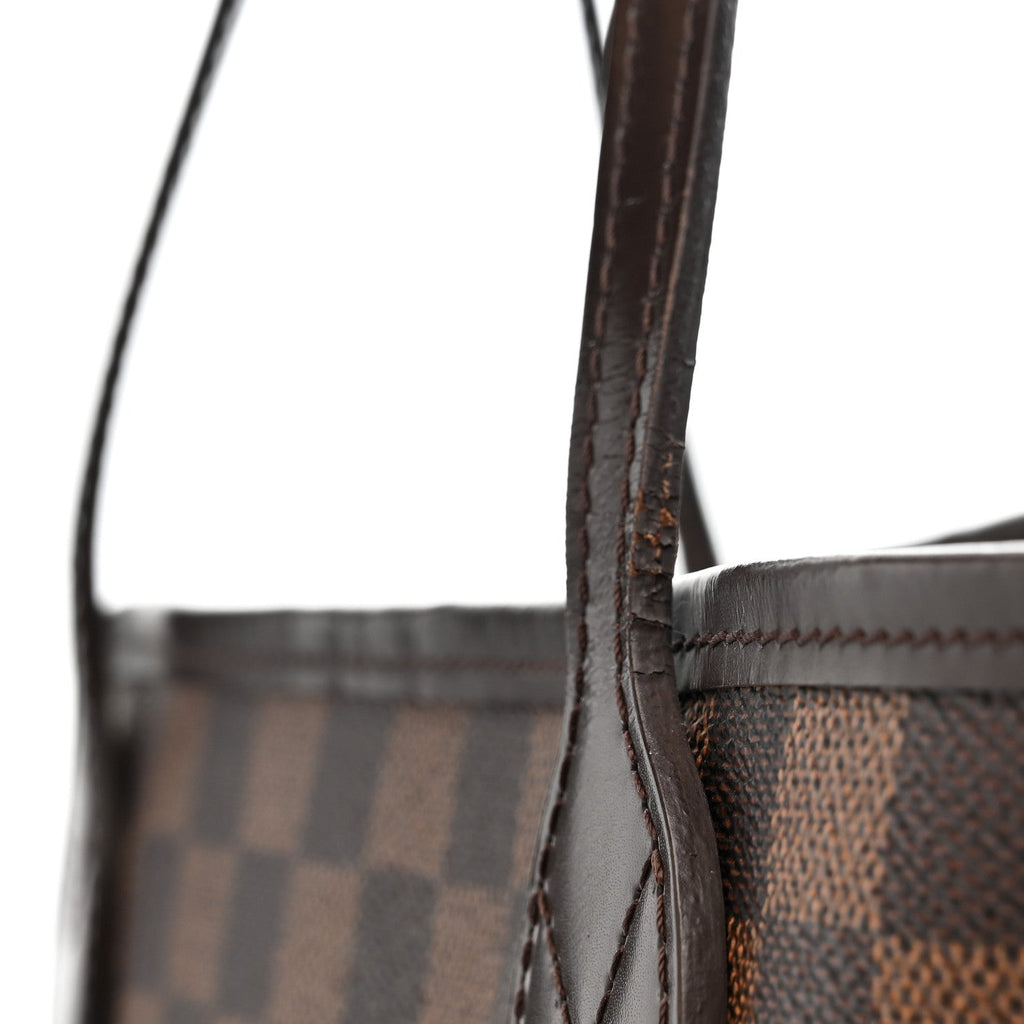 Louis Vuitton Damier Ebene Neo Neverfull MM Rose Ballerine
