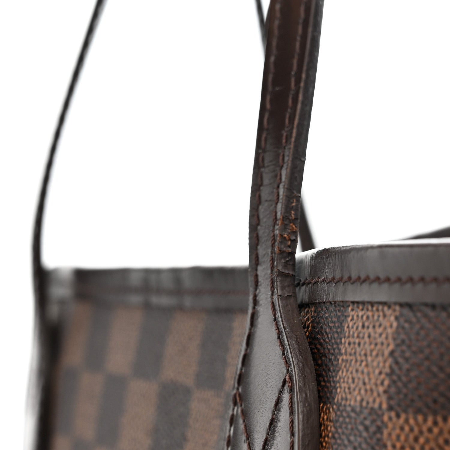 Louis Vuitton Damier Ebene Neo Neverfull MM Rose Ballerine