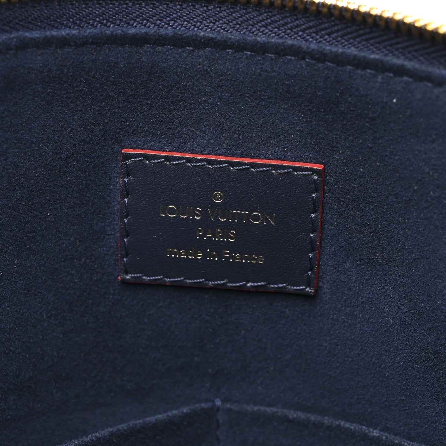 Louis Vuitton Empreinte V Tote MM Marine Rouge