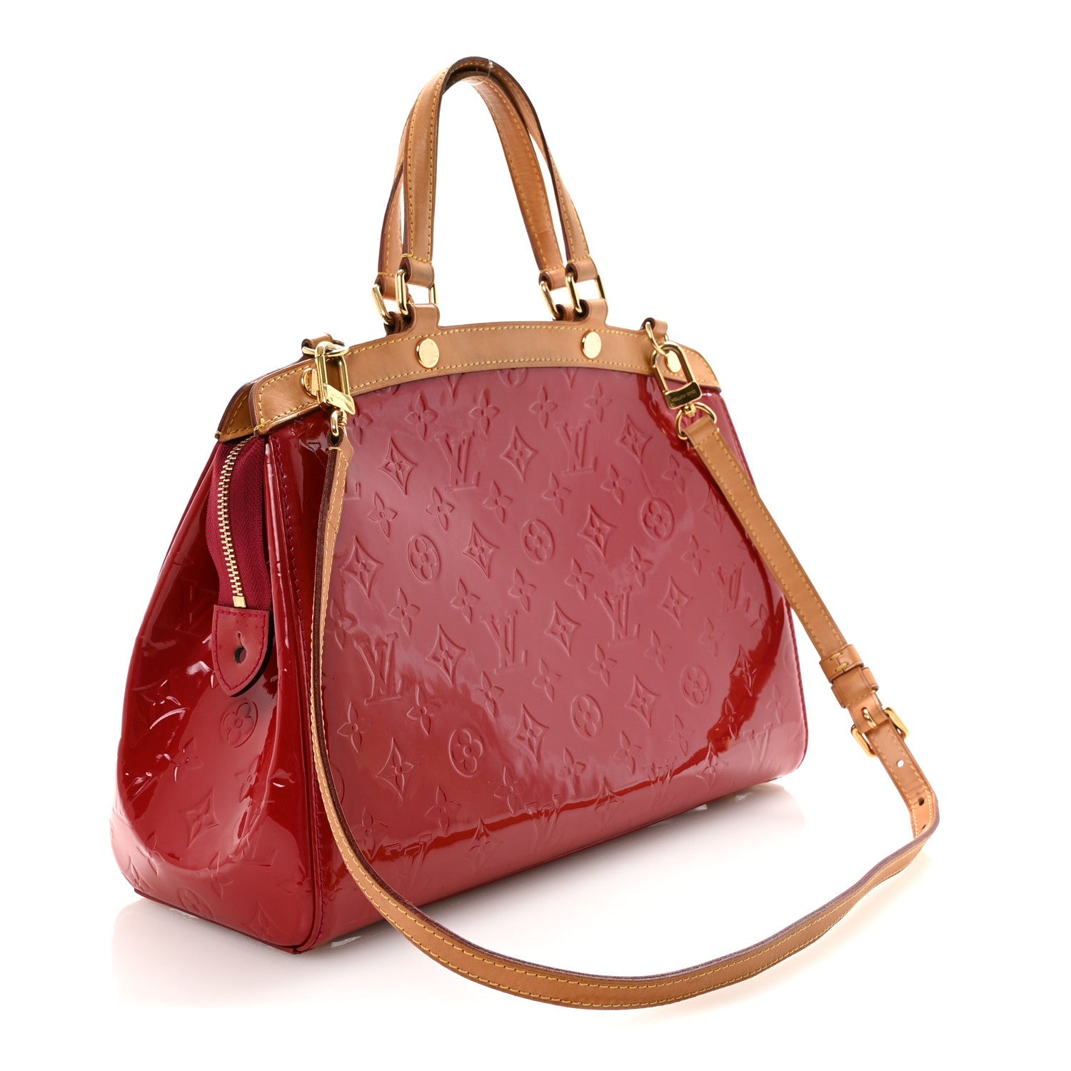 Louis Vuitton Vernis Brea MM Rose Indien