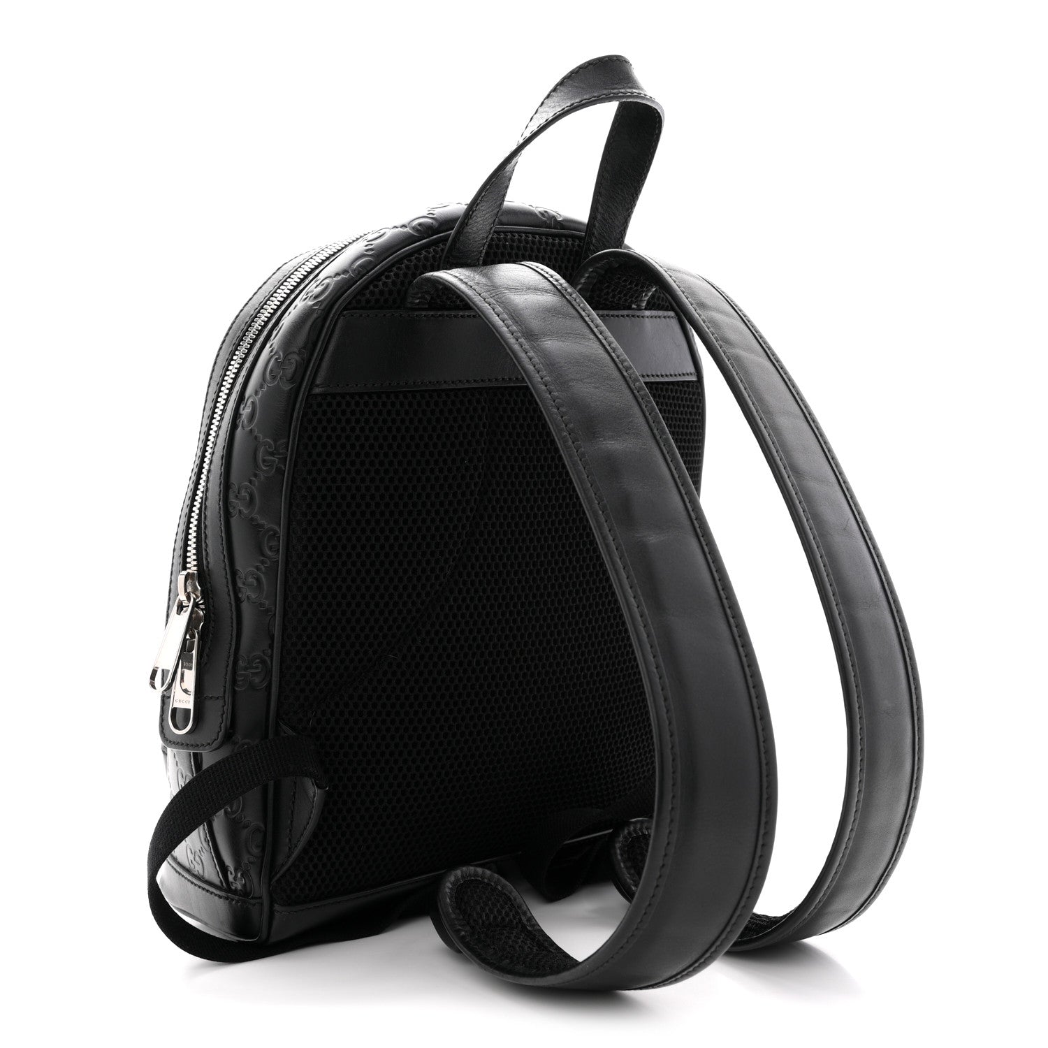 Gucci Guccissima Signature Small Day Backpack Black