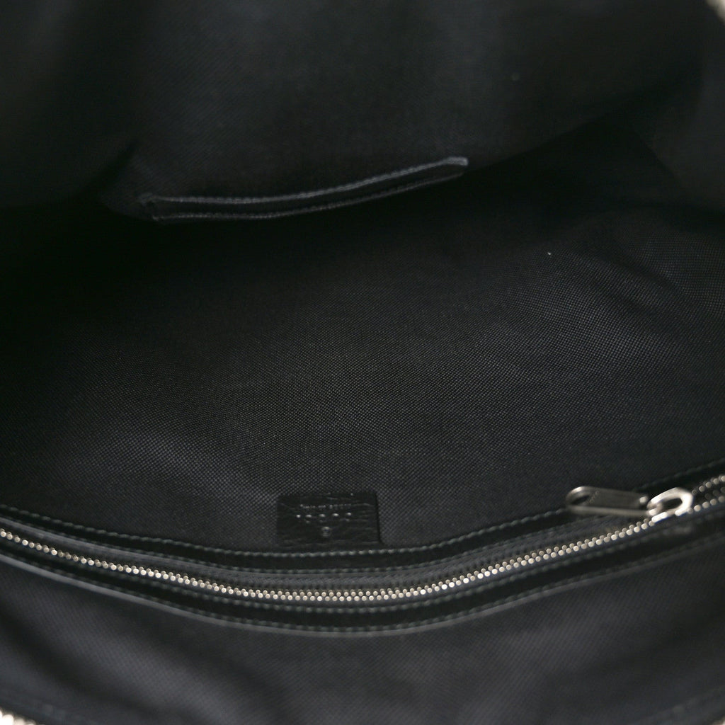 Gucci Fluffy Calfskin Morpheus Weekender Duffle Black