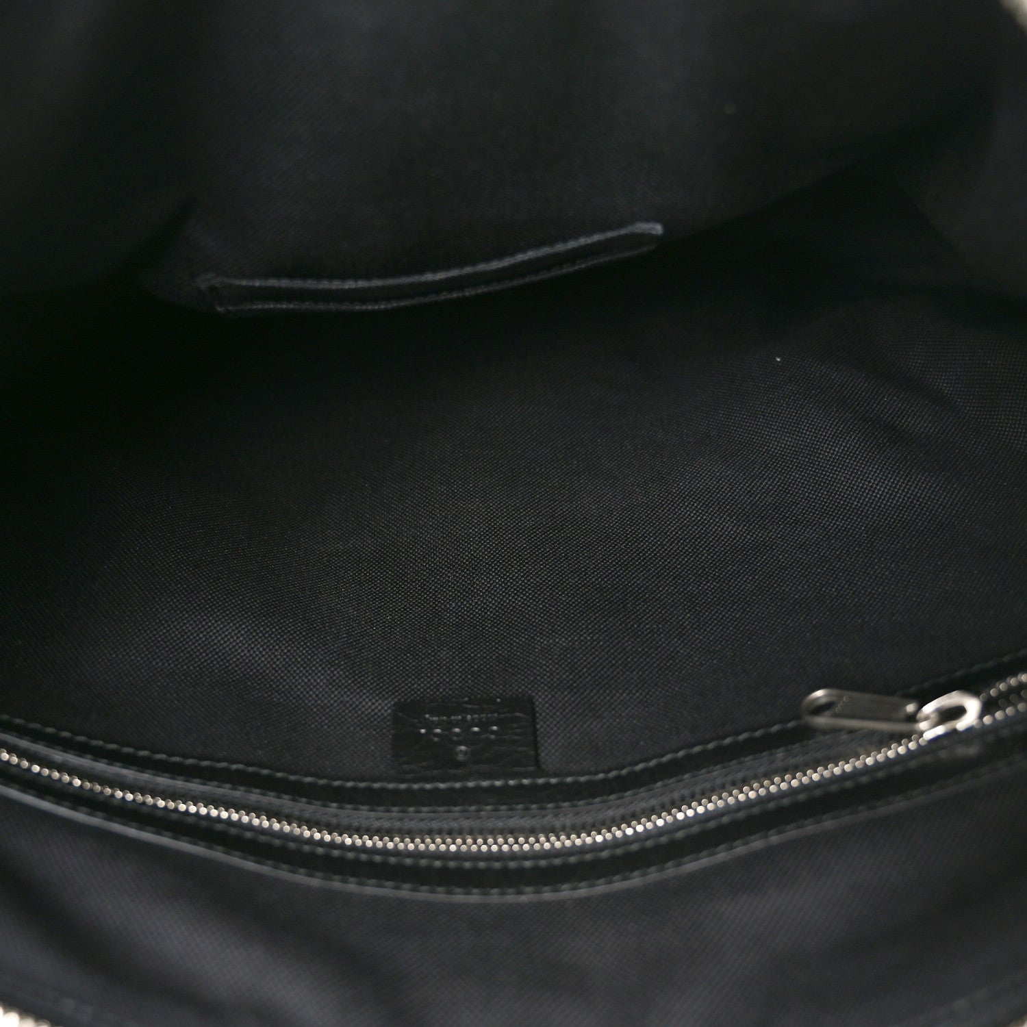 Gucci Fluffy Calfskin Morpheus Weekender Duffle Black