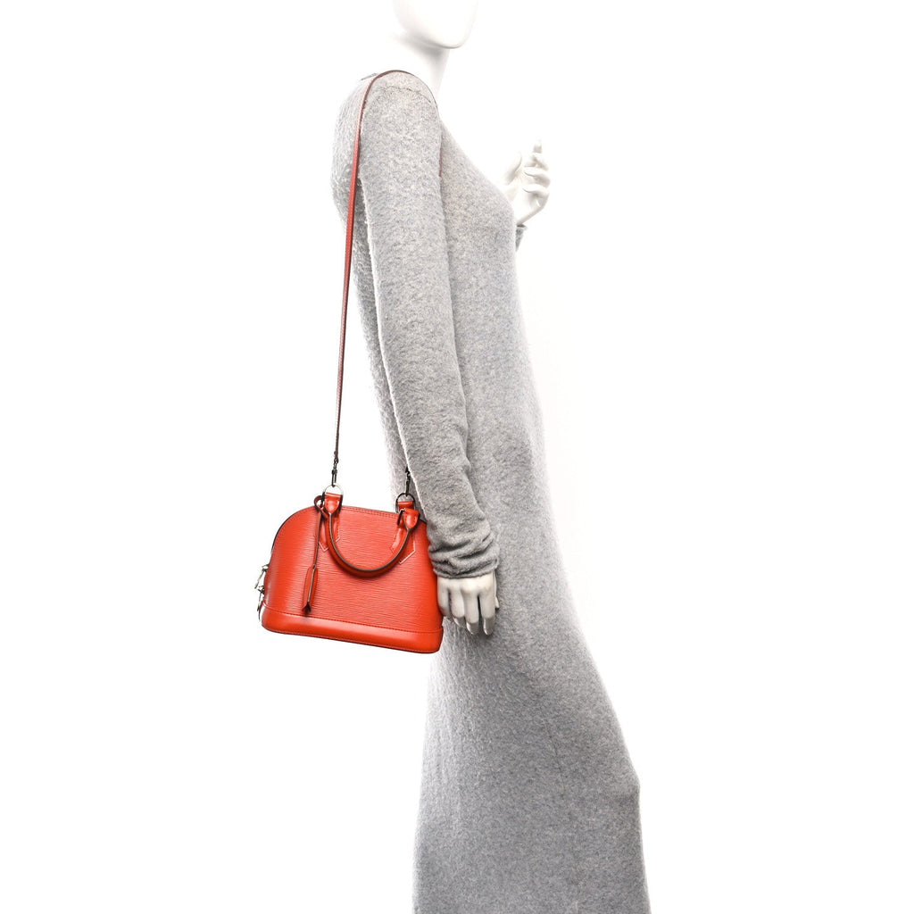 Louis Vuitton Epi Alma BB Piment
