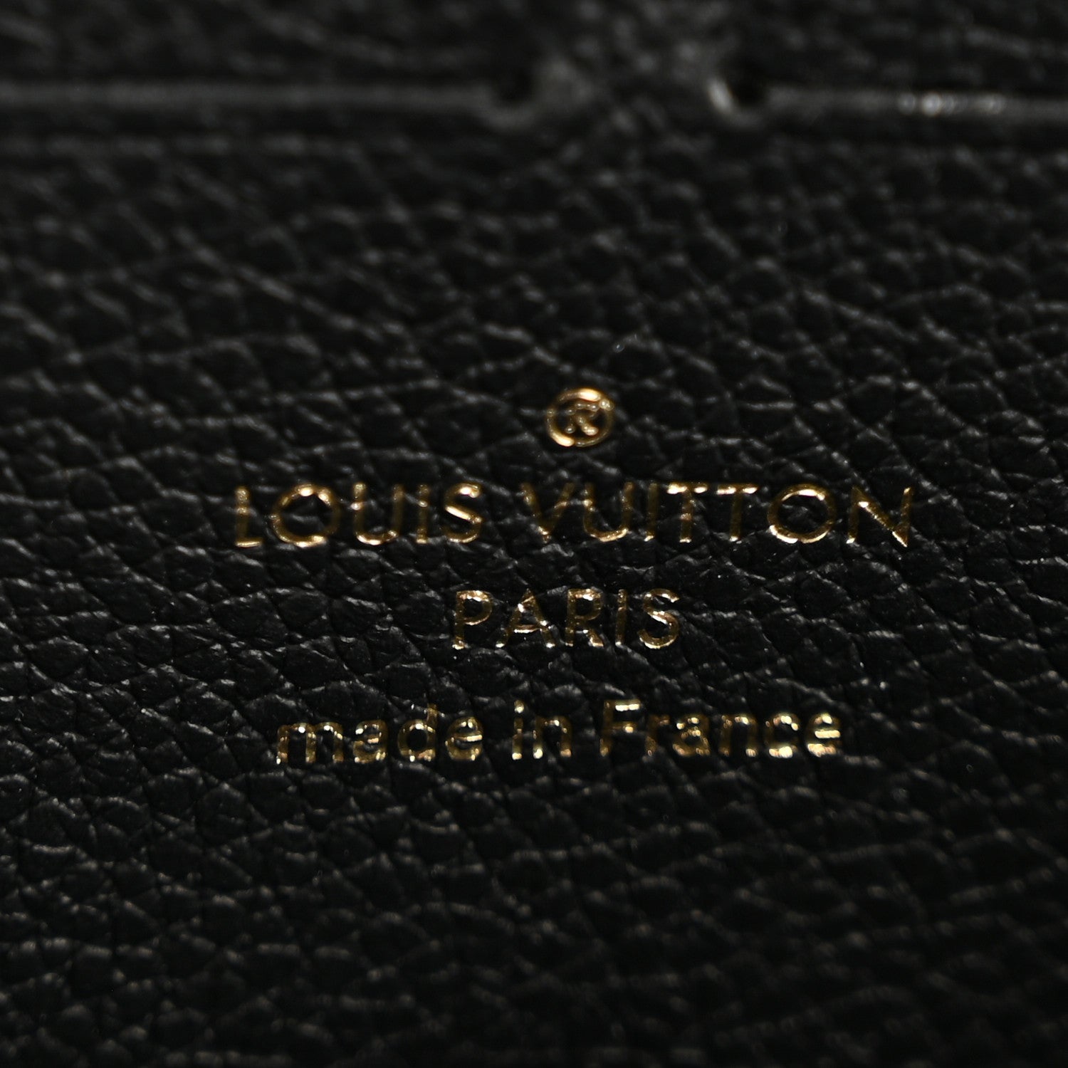 Louis Vuitton Empreinte Clemence Wallet Black