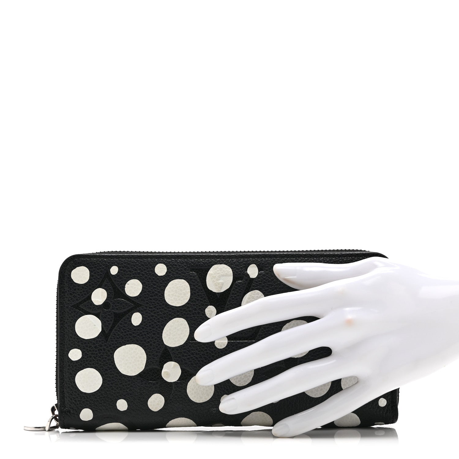 Louis Vuitton LV X YK Empreinte Zippy Wallet Black White