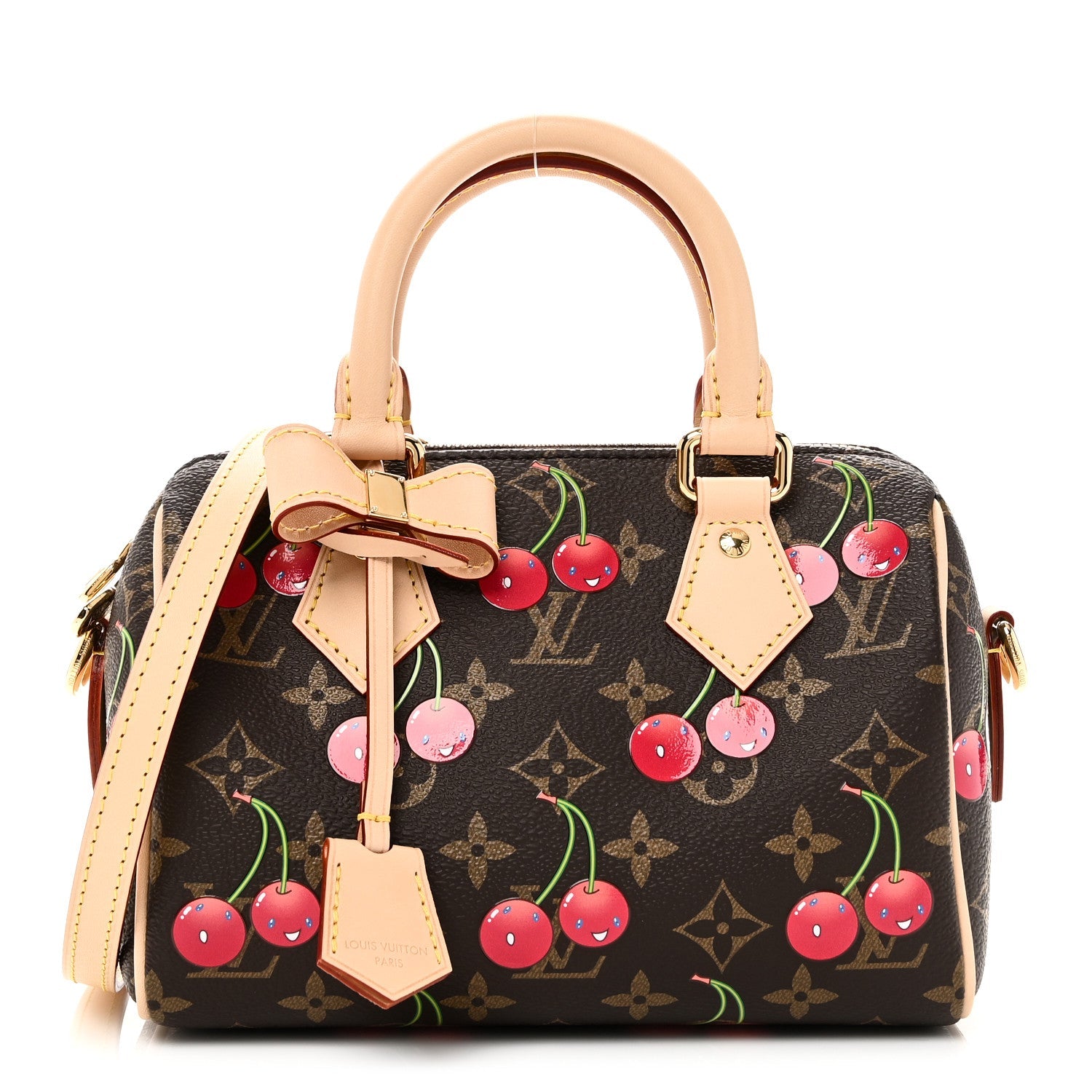Louis Vuitton LV X TM Monogram Cerises Speedy Bandouliere 20