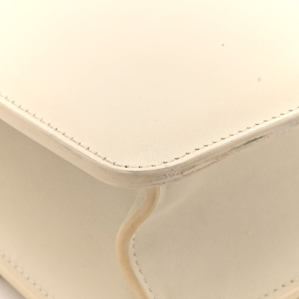 Christian Dior Box Calfskin 30 Montaigne Flap Bag Latte