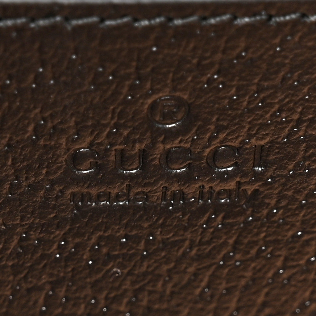 Gucci Textured Dollar Calfskin Web Mini Diana Tote Bag Black