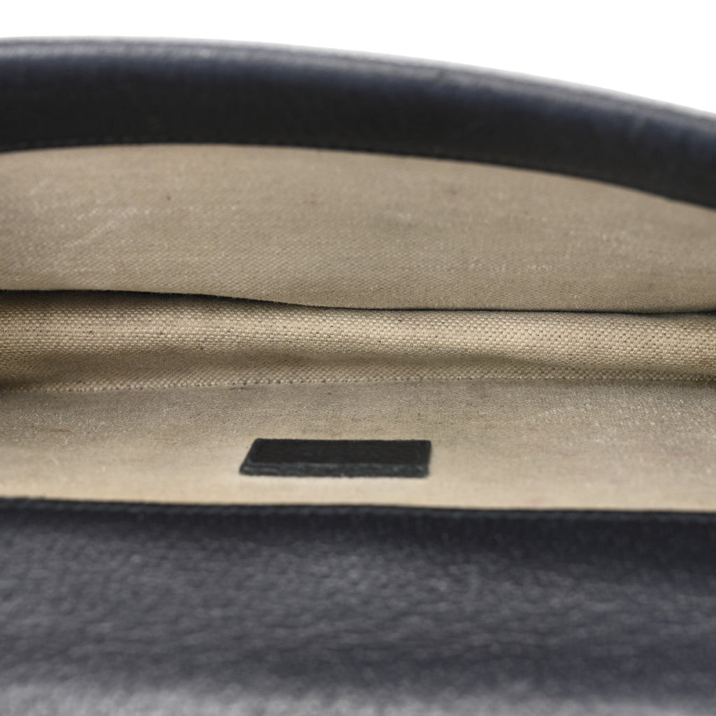 Gucci GG Supreme Monogram Textured Dollar Calfskin Small Rectangular Dionysus Shoulder Bag Beige Blue