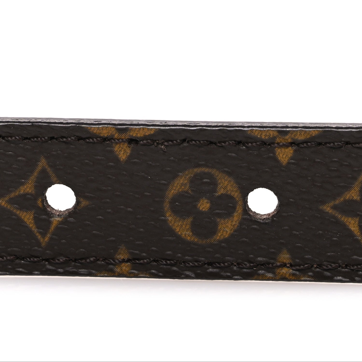 Louis Vuitton Calfskin Monogram 20mm LV Iconic Reversible Belt 80 32
