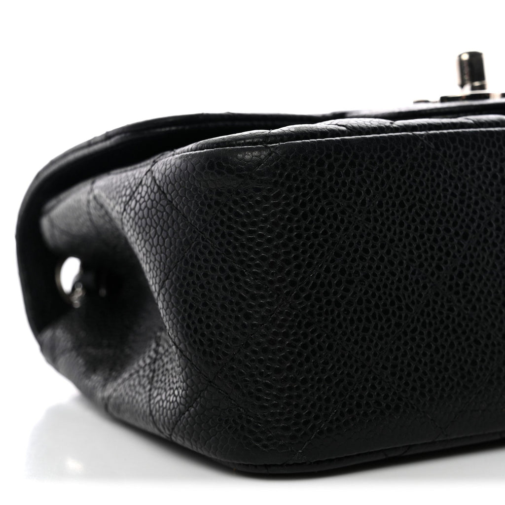 Chanel Caviar Quilted Mini Square Flap Black