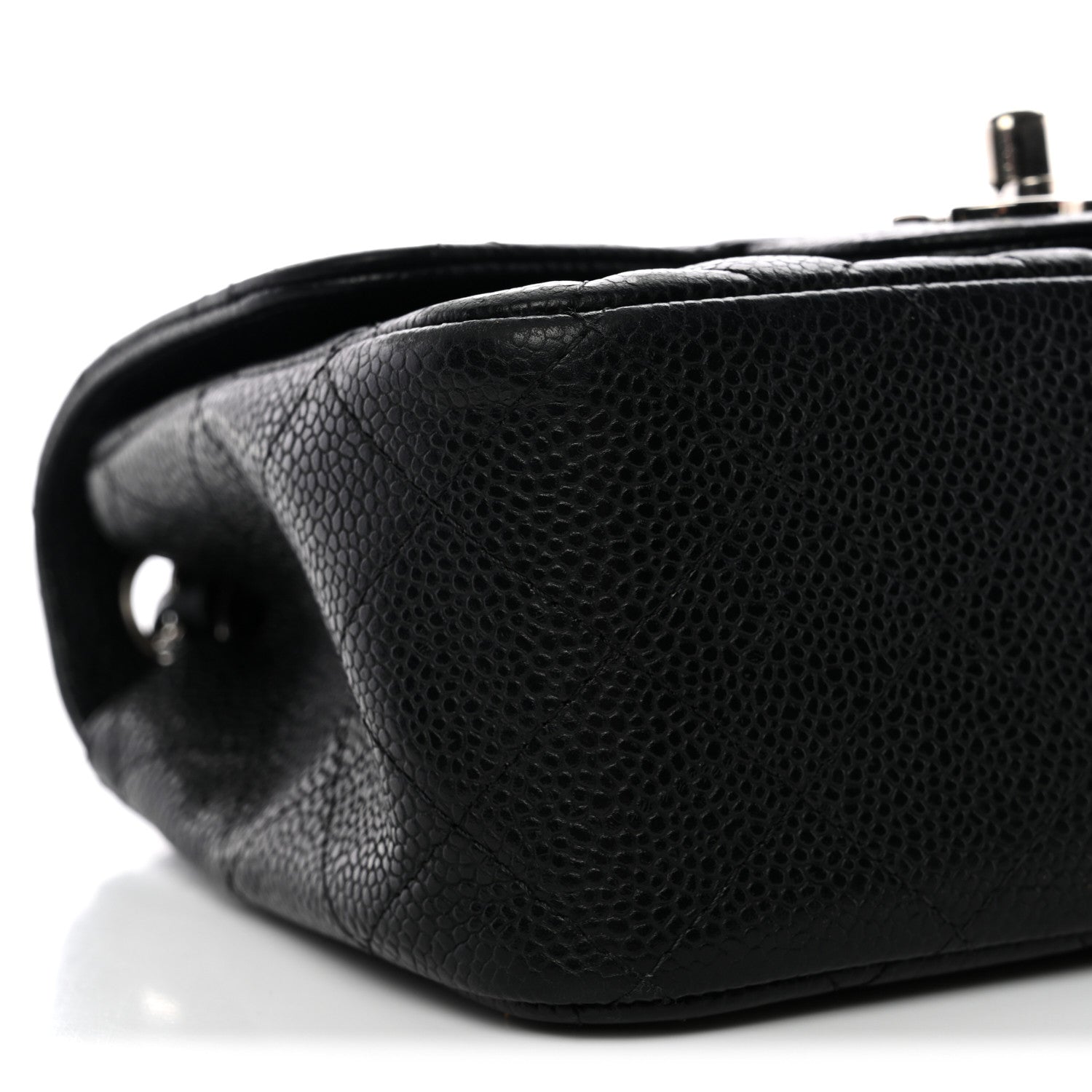 Chanel Caviar Quilted Mini Square Flap Black