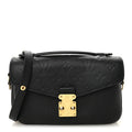 Louis Vuitton Empreinte Pochette Metis East West Black