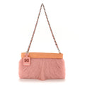 Chanel Rabbit Fur N°5 Pochette Pink Orange