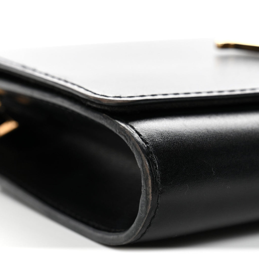 Louis Vuitton Calfskin Chain Louise MM Black
