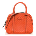 Gucci Microguccissima Mini Dome Bag Sun Orange
