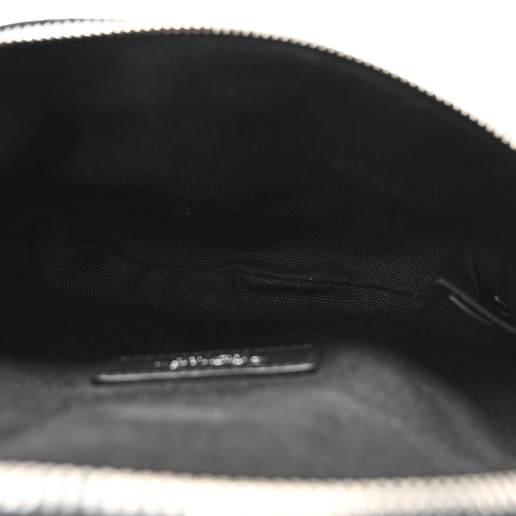 Chanel Calfskin Quilted Waist Belt Bag Black