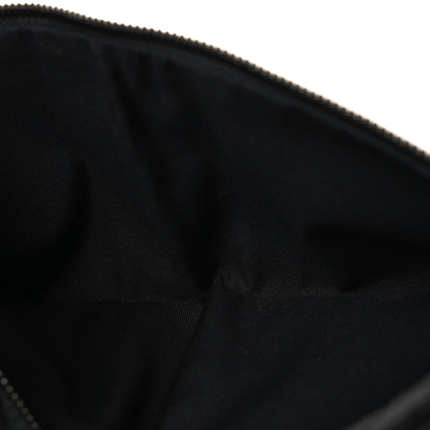 Gucci GG Monogram Double Pocket Belt Bag Black