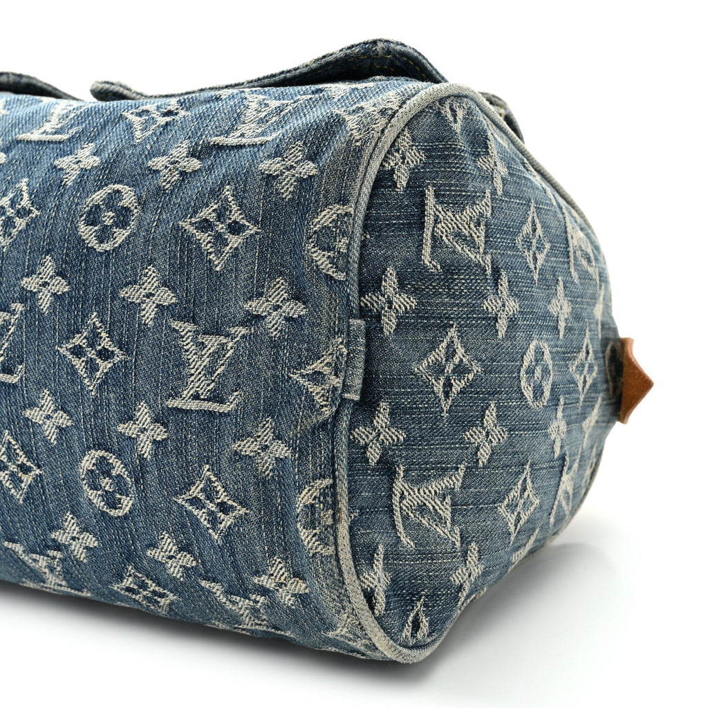 Louis Vuitton Monogram Denim Neo Speedy Blue