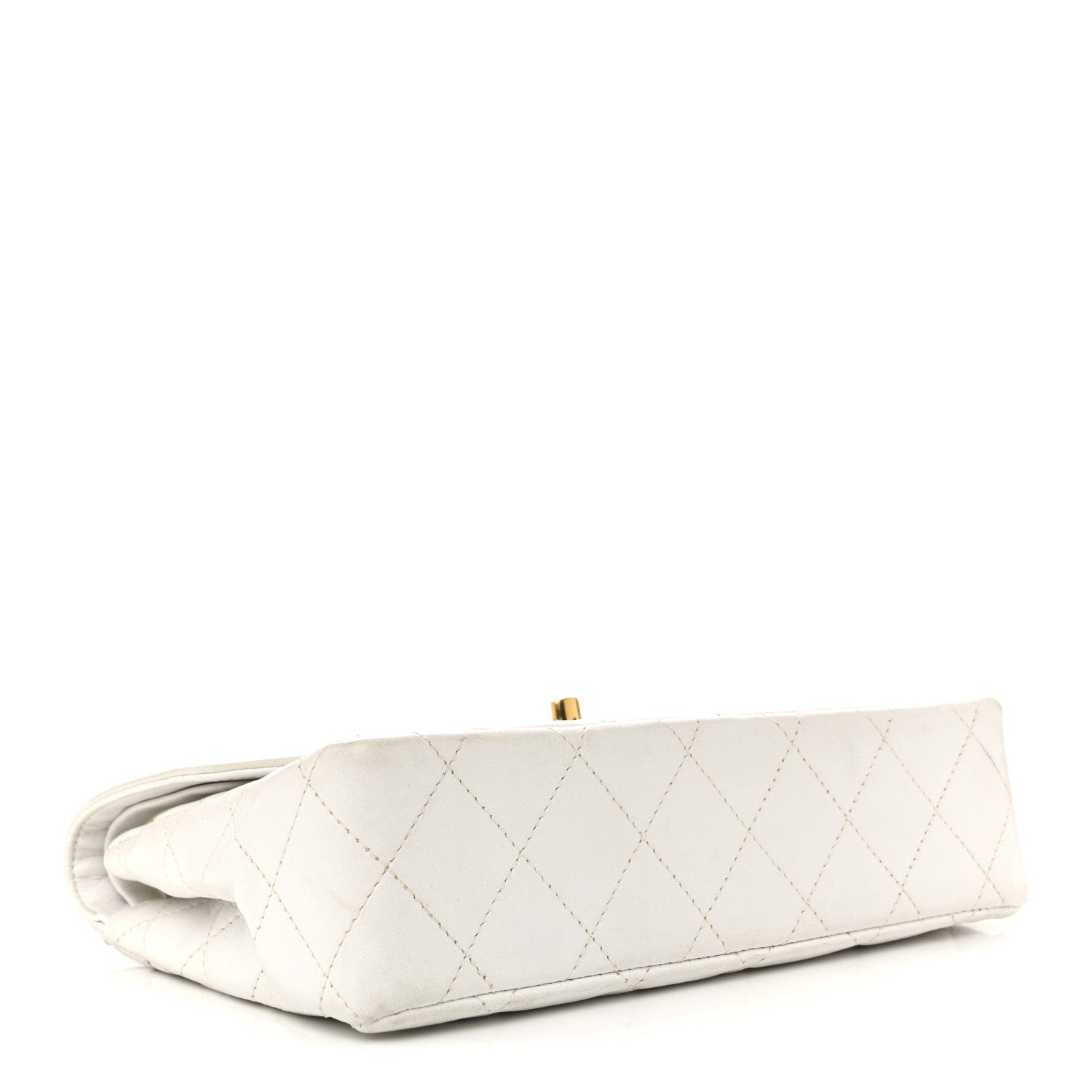 Chanel Lambskin Quilted Small Flap White