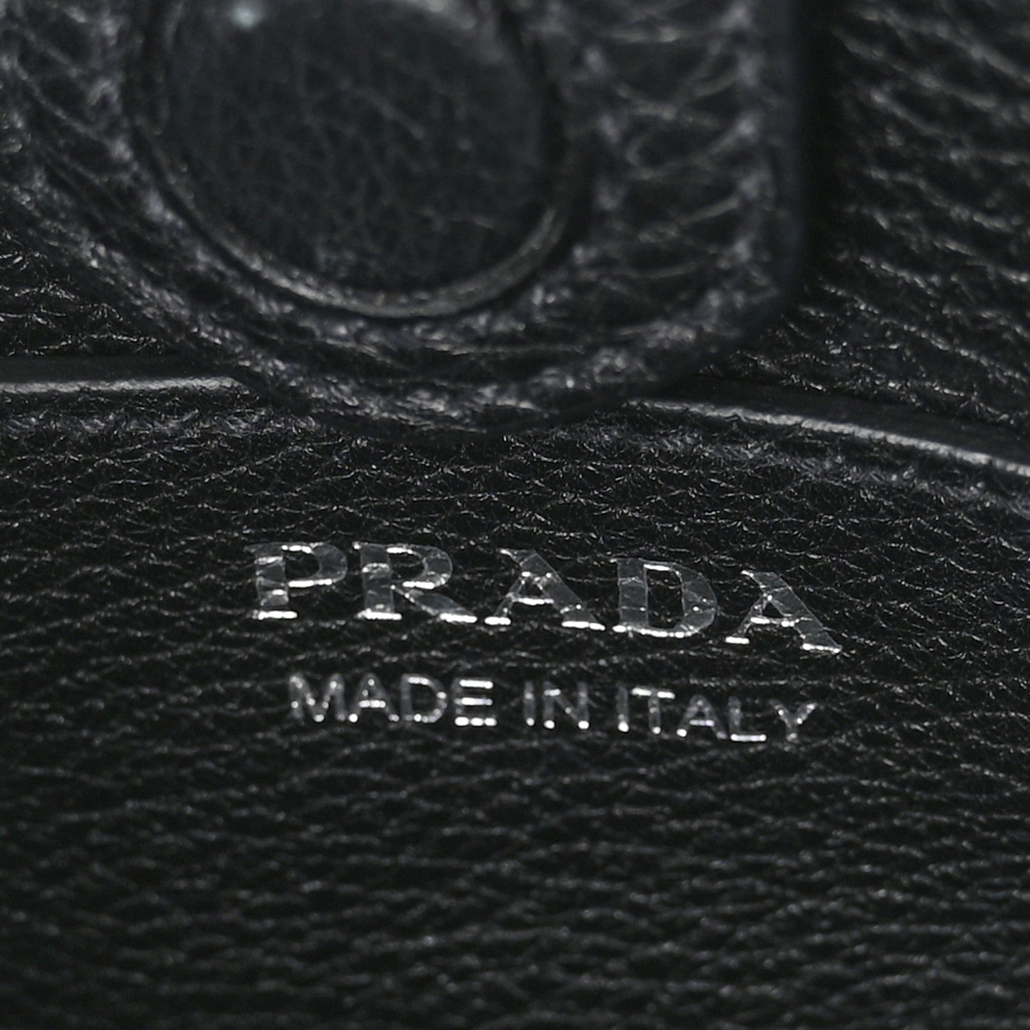 Prada Vitello Daino Soft Mini Hobo Messenger Bag Black