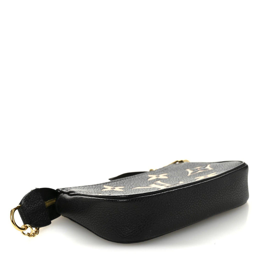 Louis Vuitton Empreinte Monogram Giant Mini Pochette Accessories Black