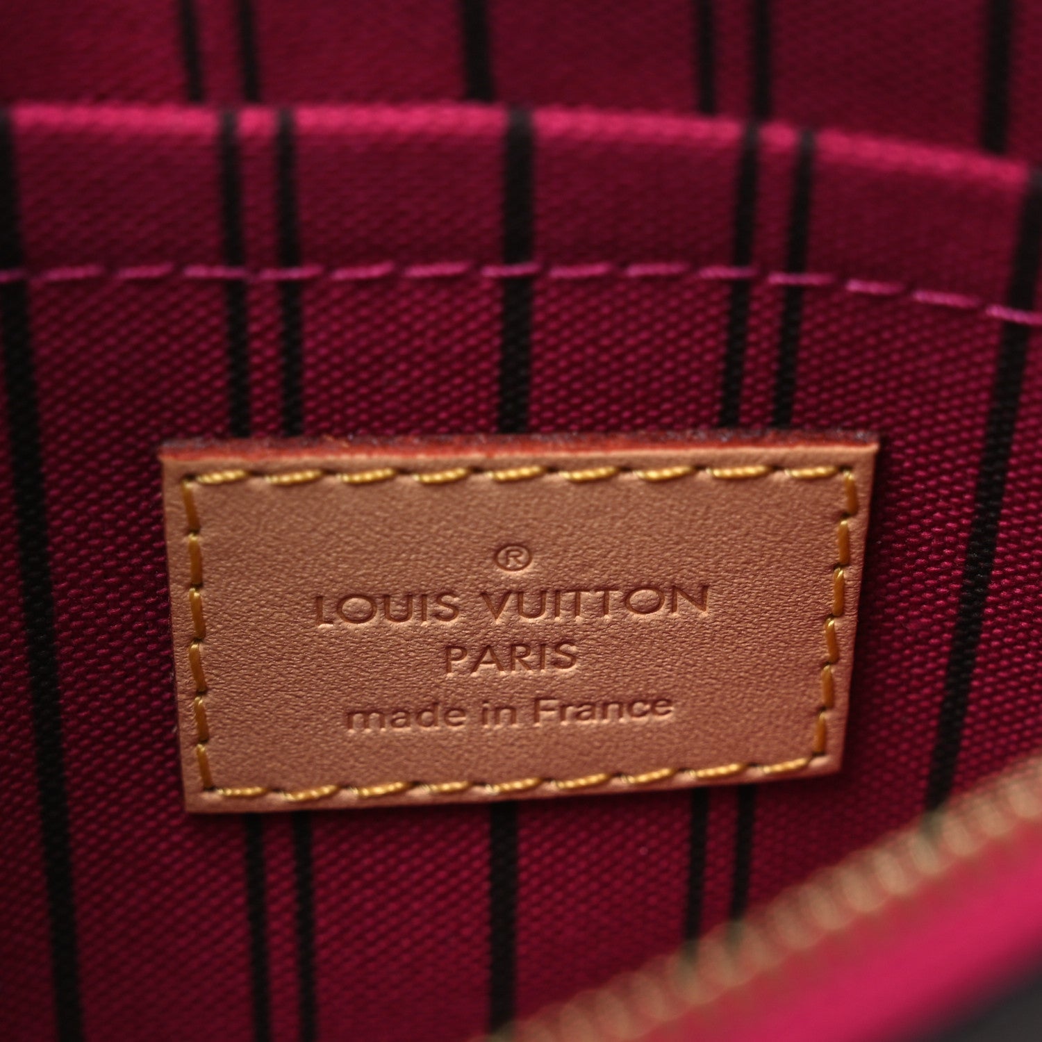 Louis Vuitton Monogram Neverfull PM Pochette Pivoine