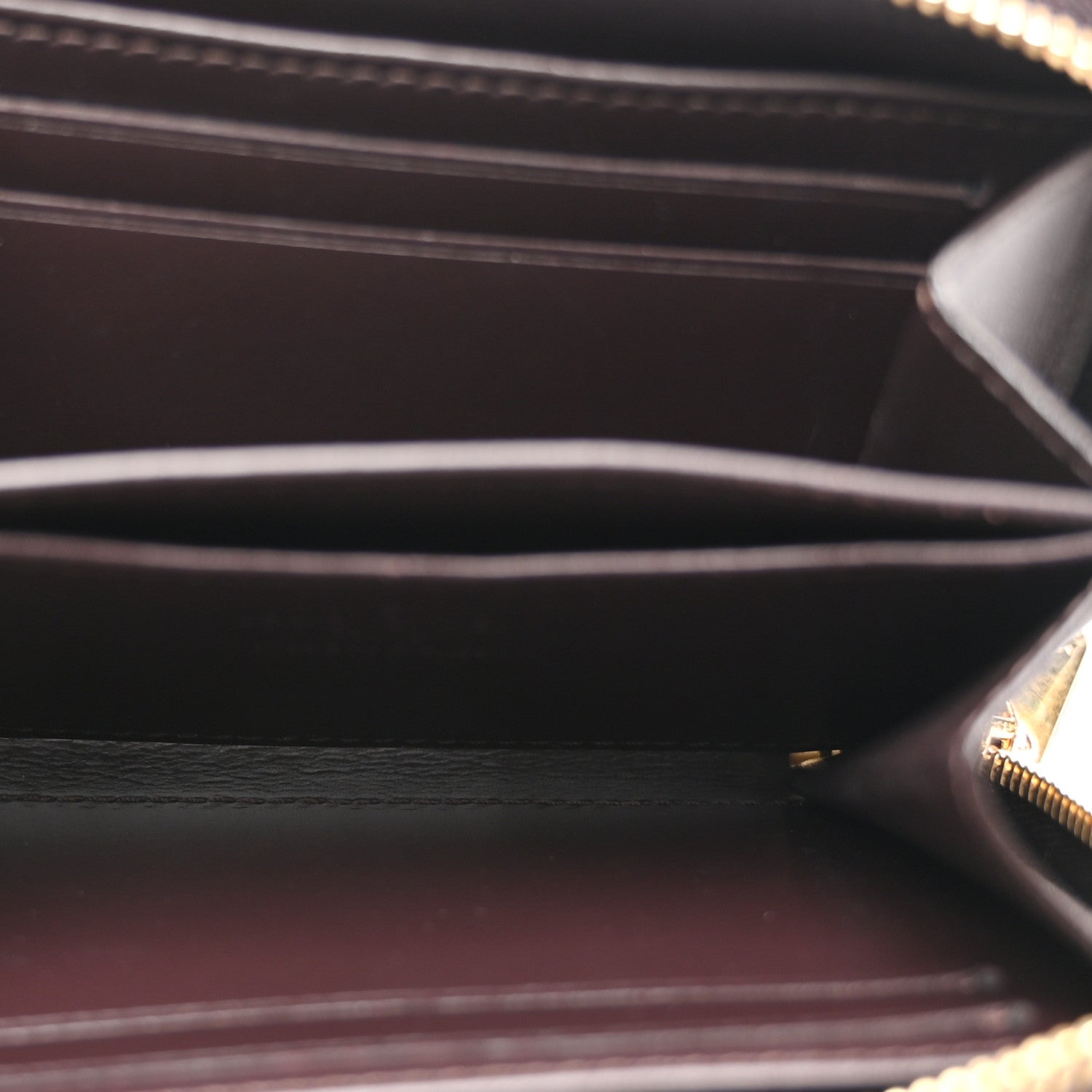 Louis Vuitton Vernis Zippy Coin Purse Wallet Amarante