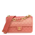 Chanel Caviar Quilted Medium Sunset On The Sea Flap Coral