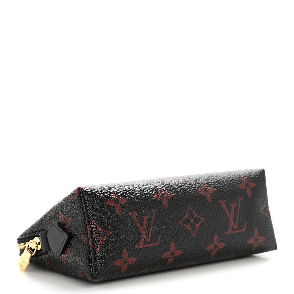 Louis Vuitton Monogram Tomette Cosmetic Pouch PM Black