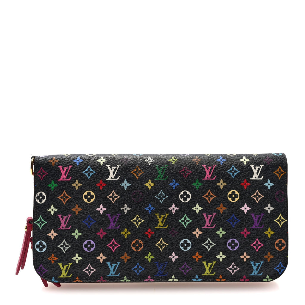 Louis Vuitton Monogram Multicolor Insolite Wallet Black Grenade